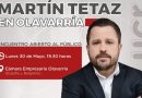 El diputado nacional Martín Tetaz en Olavarría